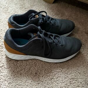 New Balance Black Sneakers with White Accents